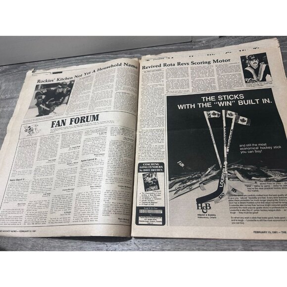 The Hockey News Vol 34 No. 19 Paperback February 13, 1981 - Picture 3 of 5